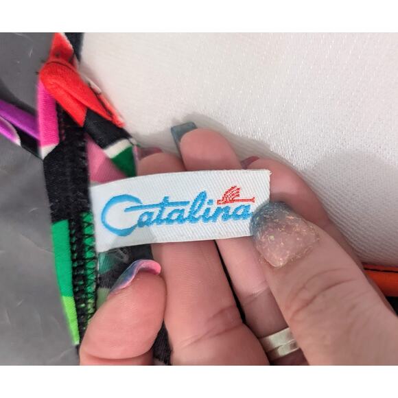 Catalina Neon Floral Bikini - Picture 5 of 5